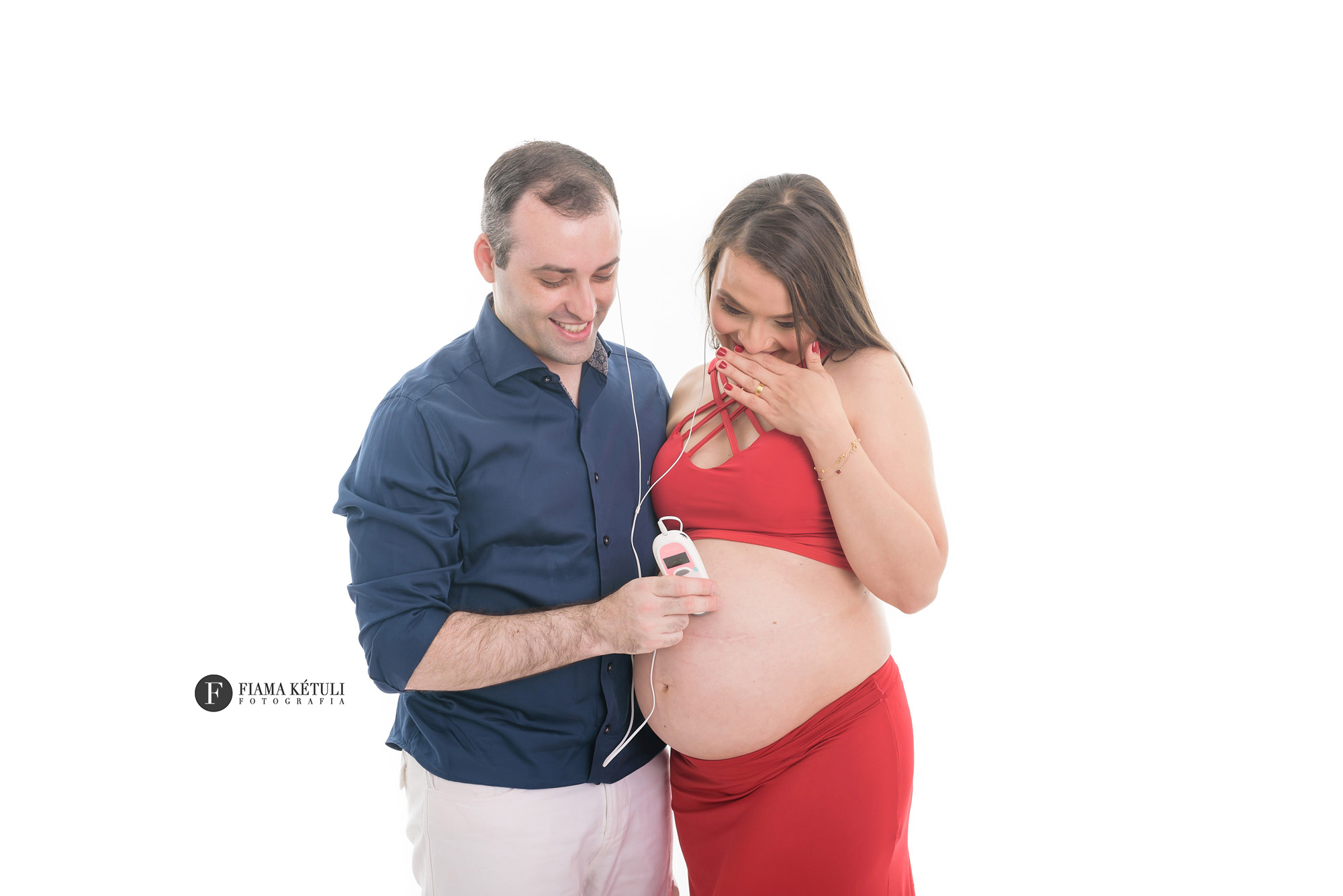 Book de gestante com figurinos